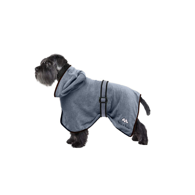 Bella Balu Dog Bathrobe Made of Microfiber Paw Towel Absorbent Dogs