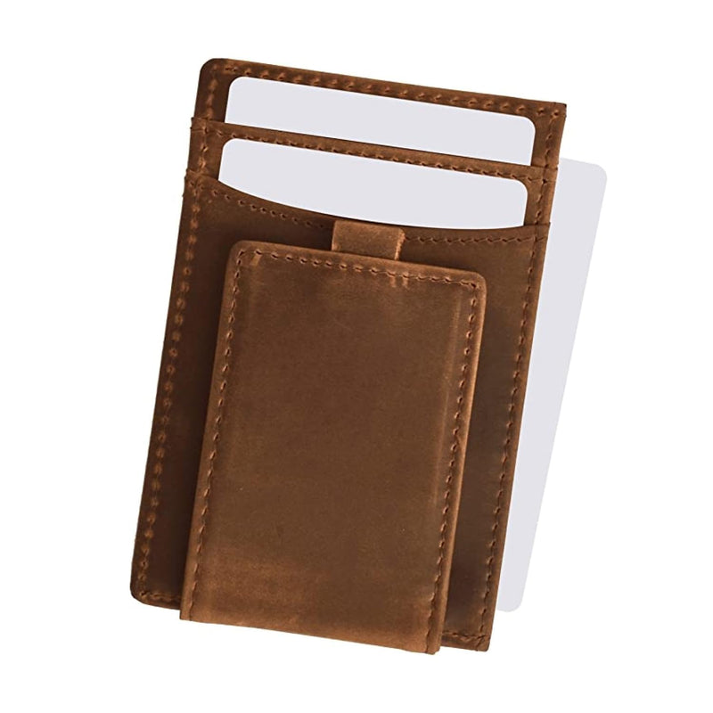 Minimalist Wallet for Men - Slim wallet with card holder and strong magnetic closure