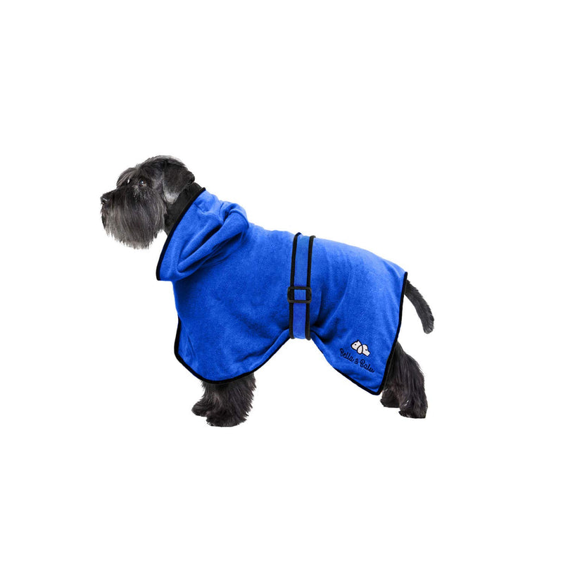 Bella Balu Dog Bathrobe Made of Microfiber Paw Towel Absorbent Dogs