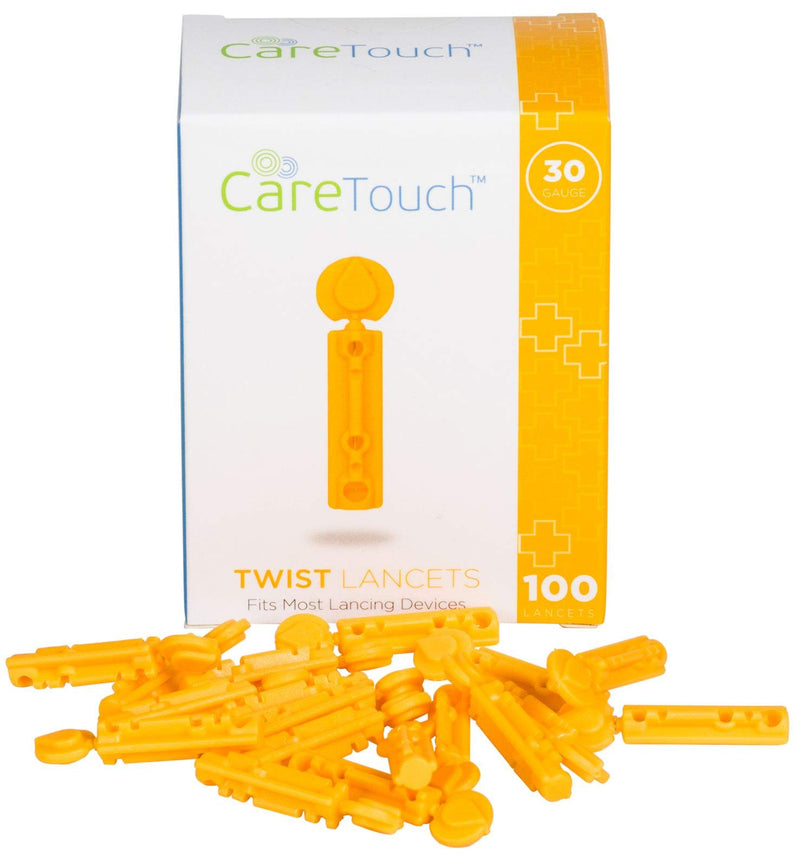 Twist Cap Lancets 30 Gauge 100 Lancets Shape