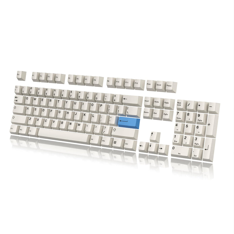 Dye Sublimation Keycaps Cherry Profile Thick PBT Keysets For Mechanical