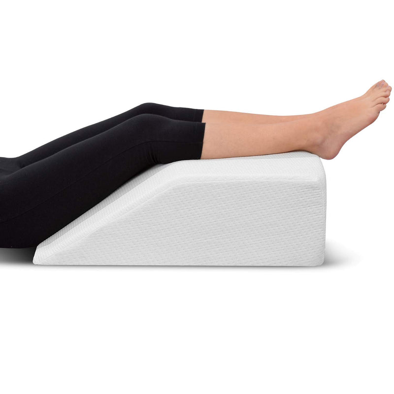 Memory Foam Leg Raiser Pillow - Leg Support Pillow for elevating feet and legs