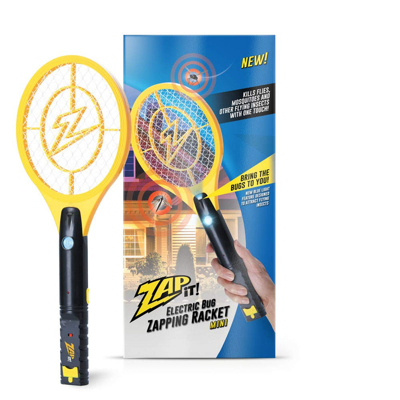 Bug Zapper Rechargeable bug zapper racket with blue light, 4,000 volts