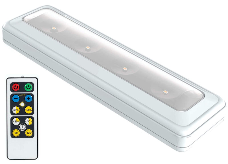 Warm White Wireless LED Strip Light: Under Counter Lighting, Cabinet