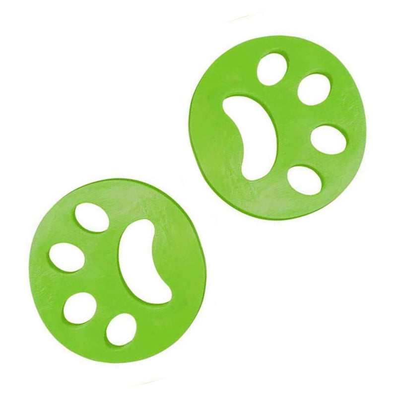 Pet Hair Remover Washing Machine Pack of 2 Green Removes Fur In Dryer