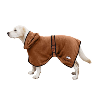 Bella Balu Dog Bathrobe Made of Microfiber Paw Towel Absorbent Dogs