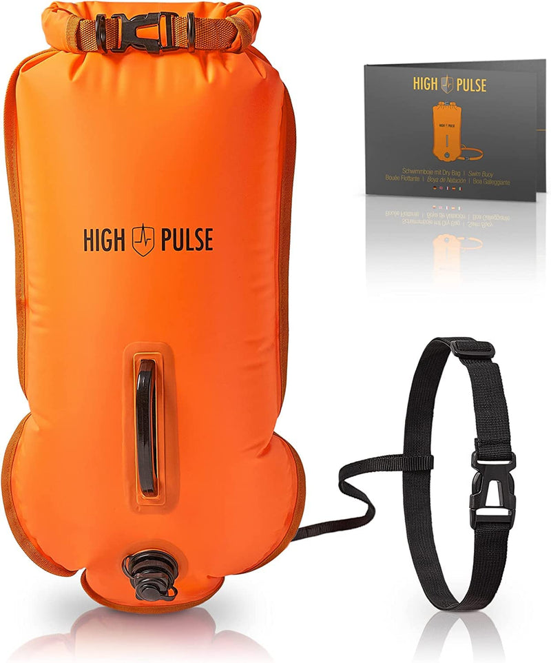 2-in-1 swimming buoy and dry bag 28l swimming bag for adults