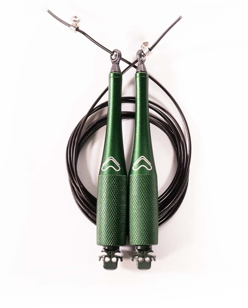 Wod green jump rope for cross training and boxing, jump rope built