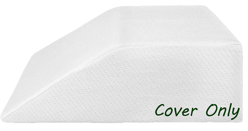 Leg Pillow Cover - Fits Leg Raiser Pillow - Replacement Wedge Pillow Cover