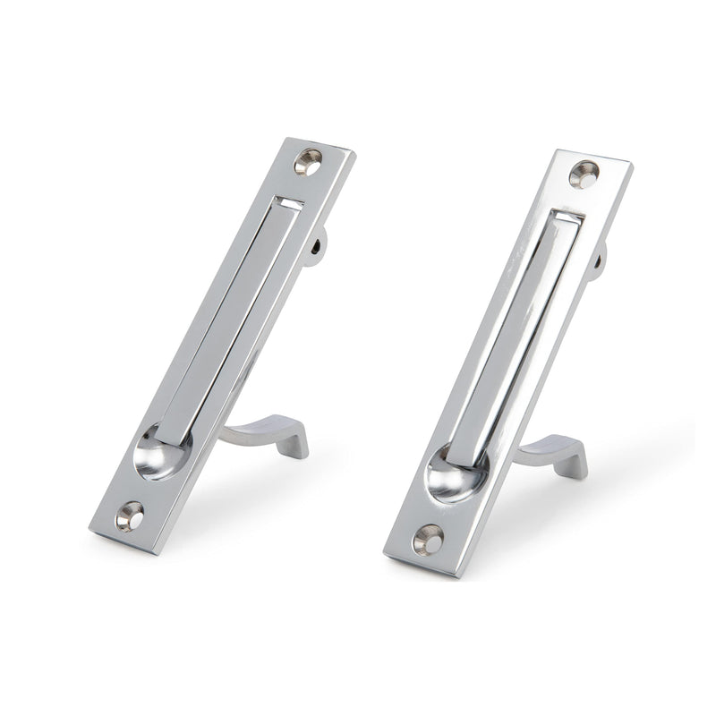 2 Pack Edge Pull Door Latch Barn Door Handles Pocket Door Lock Suitable