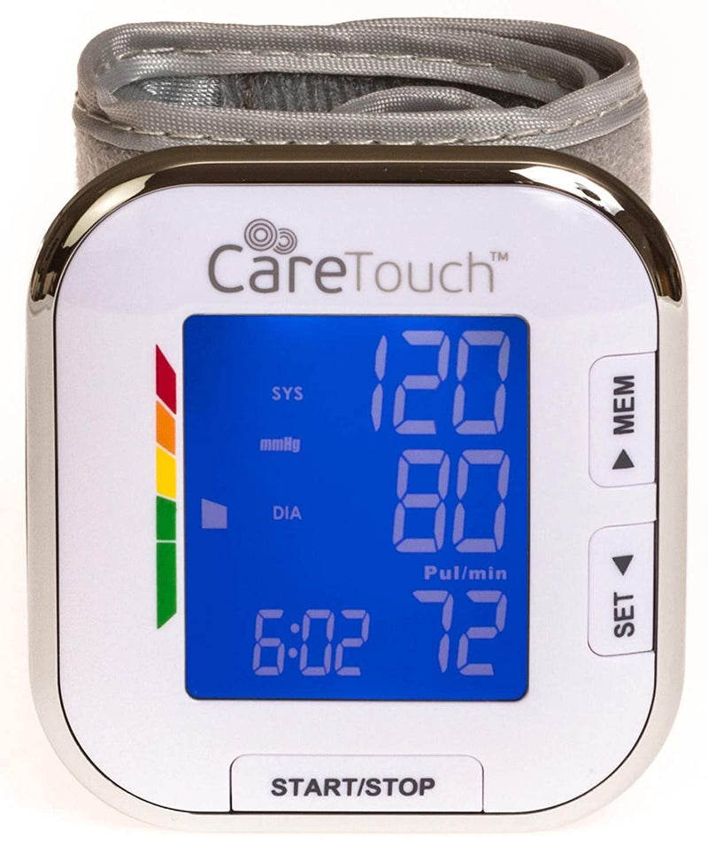 Adult Digital Wrist Blood Pressure Monitor Size 55-85 Inch for Home Use