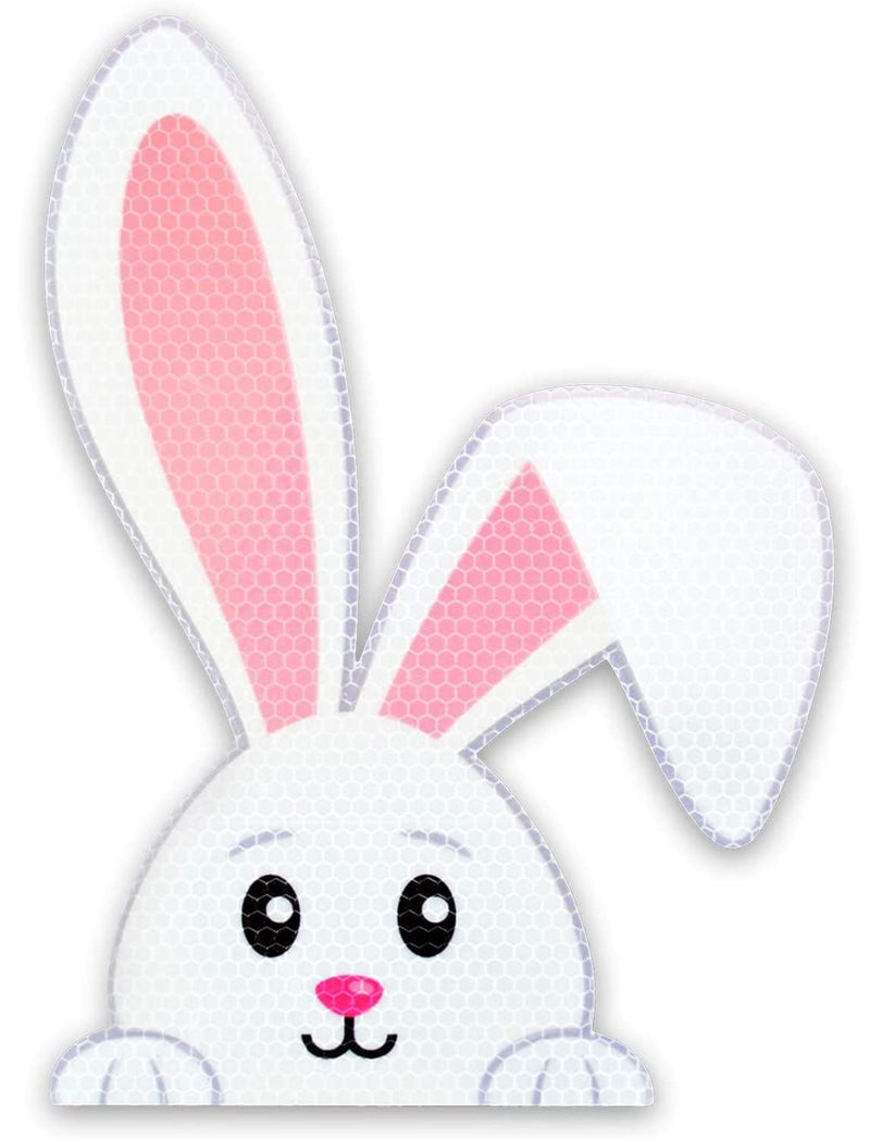 Signs Peek-A-Boo Easter Bunny Reflective Magnet Car Decoration - Funny/Cute