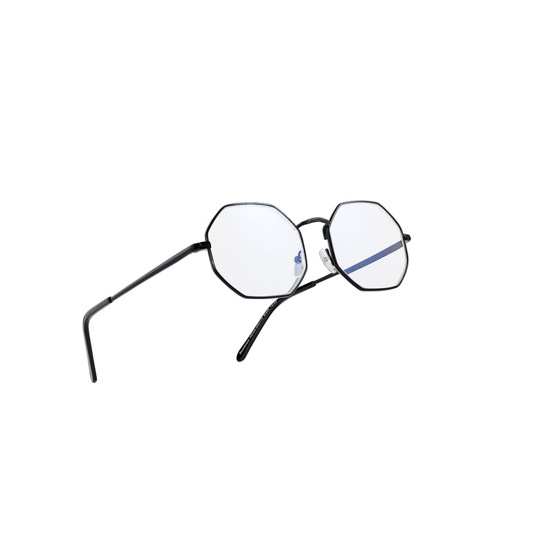 Blue Light Blocking Reading Glasses (Black, 125x Magnification) Computer