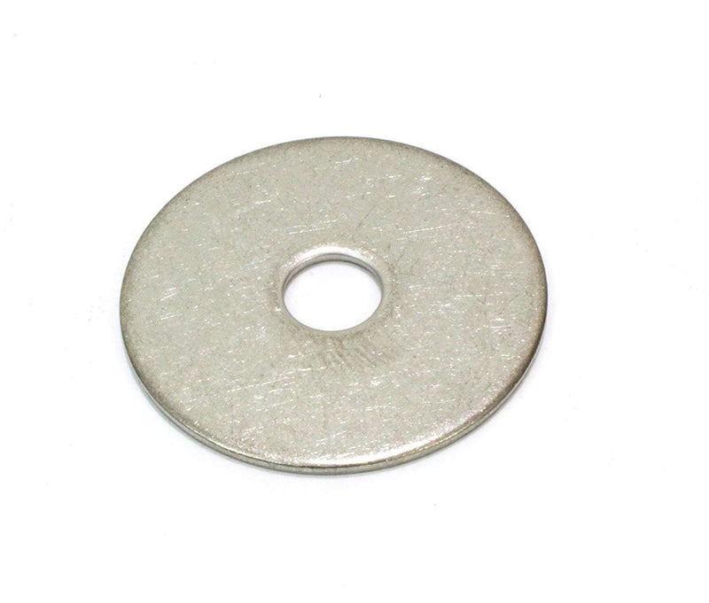 Stainless Steel Fender Washer - 1/4 x 1-1/4" Flat Washers for Bolts