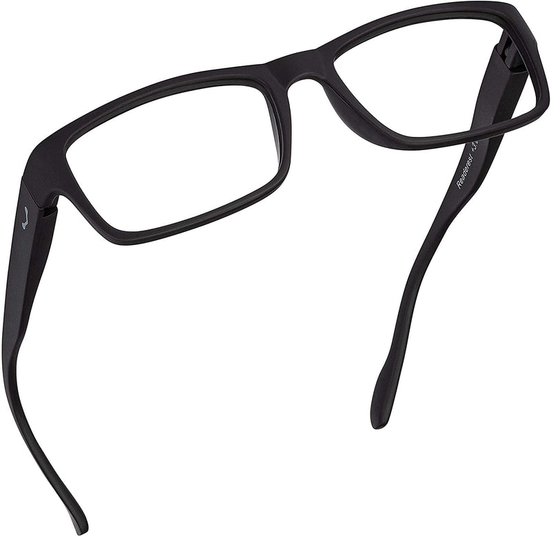 Blue Light Blocking Reading Glasses (Black, 325x Magnification) Computer