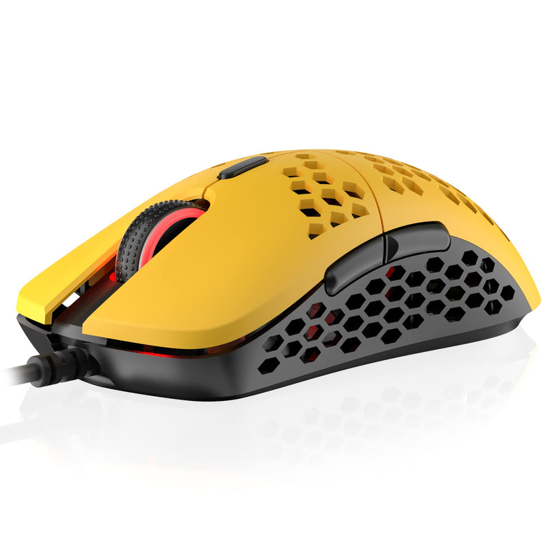 Mira S Ultralight RGB gaming mouse with honeycomb housing, max. 61 grams