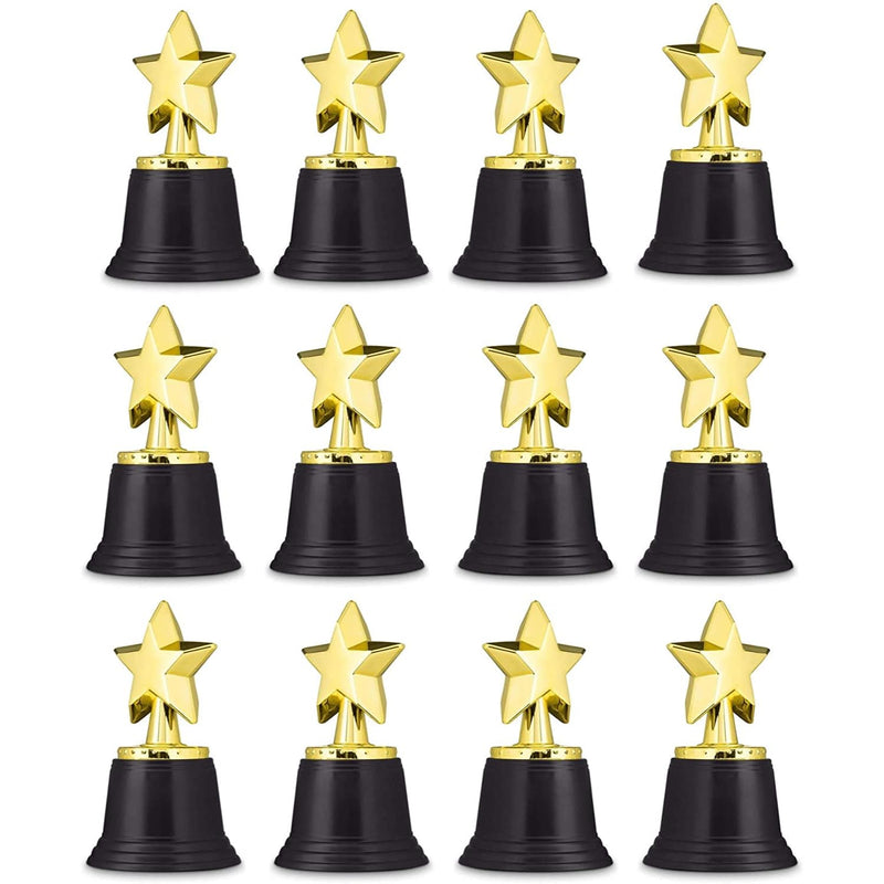 Star Gold Award Trophies 45" Gold Star Trophy for small awards, winners, academy