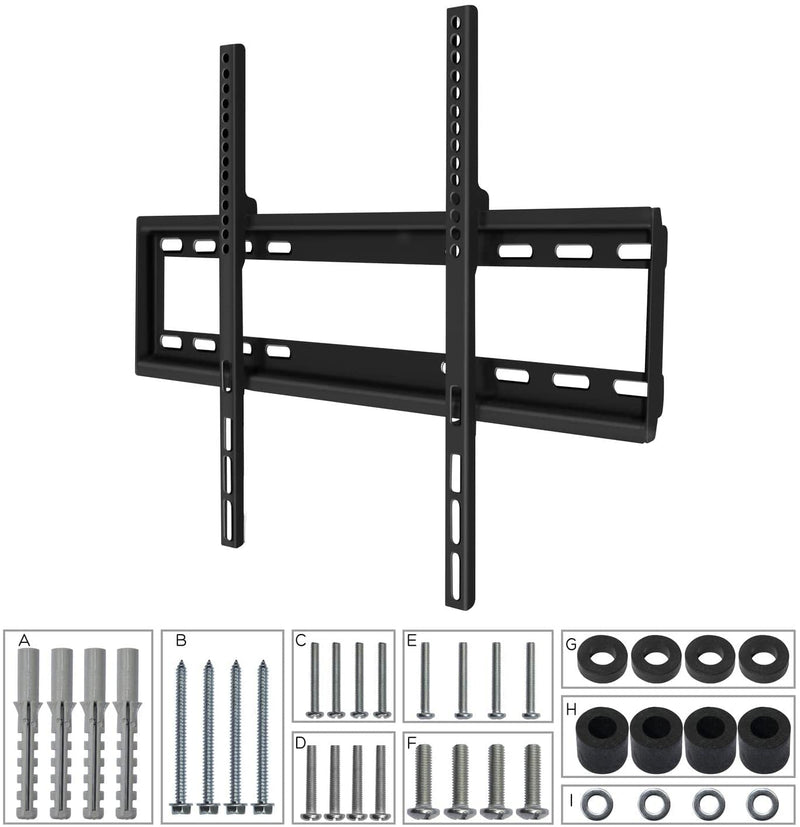 Power & Co Universal fixed TV wall mount - anti-glare, fully movable, movable