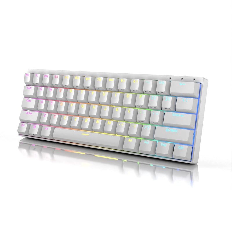 Hk Venus Rgb Mechanical Gaming Keyboard 60% Layout USB C Wired Doubleshot Pbt