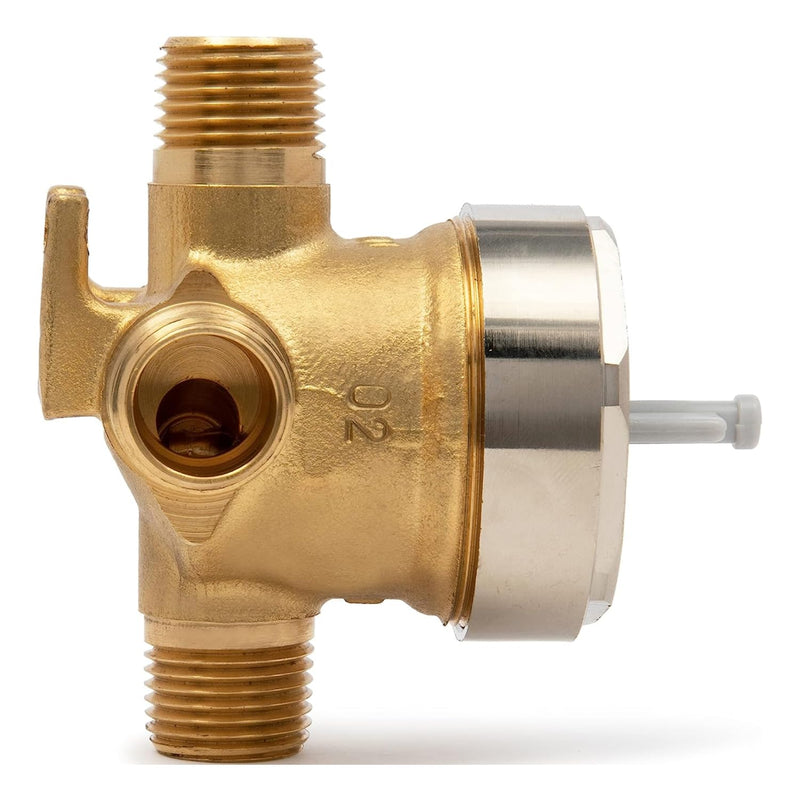 Diverter valve for 3/6 inch shower diverter valve in the substructure