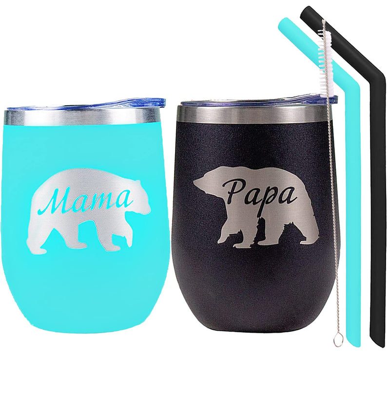 Mama and Papa Bear, Mama Bear Mug, Christmas Gifts, Mama Bear Papa Bear Mugs,