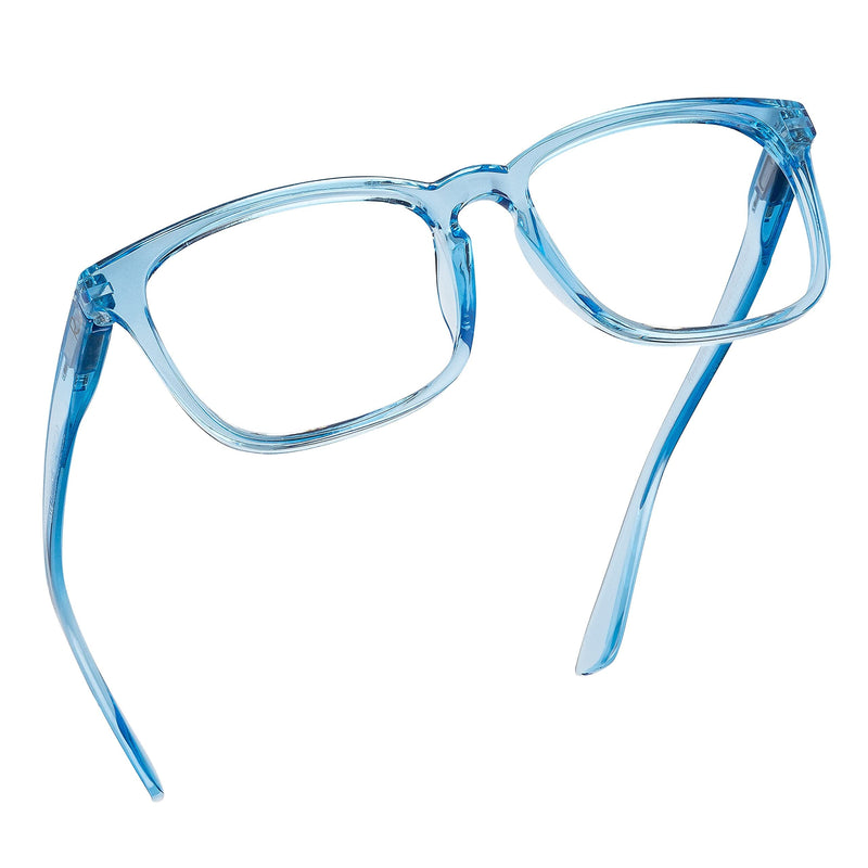 Blue light blocking reading glasses, UV protection, 075 reading glasses