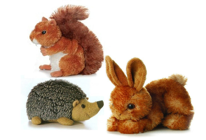 Plush furry forest friends