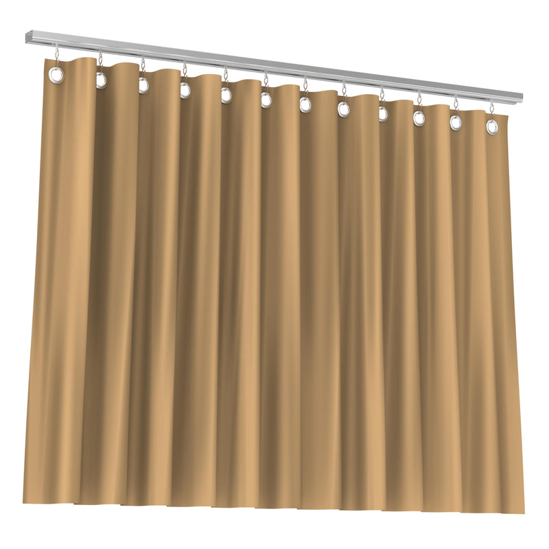 Room Divider Curtain 9ft Tall x 10ft Wide (Harbor Blue)