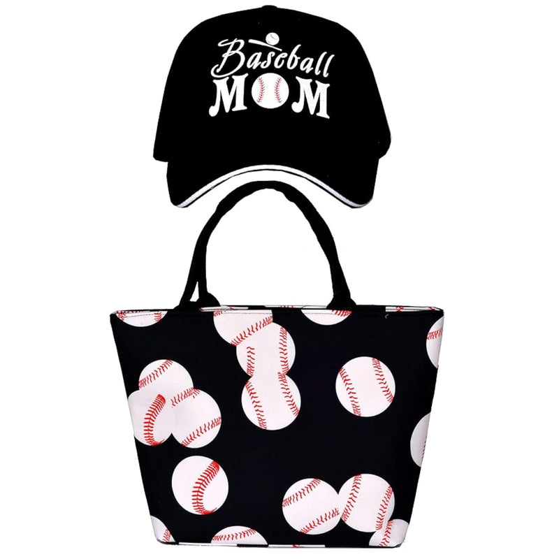 Baseball Tote Bag for Woman, Baseball Mom, Women&