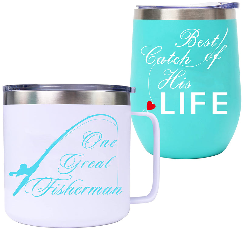 Gifts for couples, wedding anniversary for couples, Christmas gifts, fisherman wedding