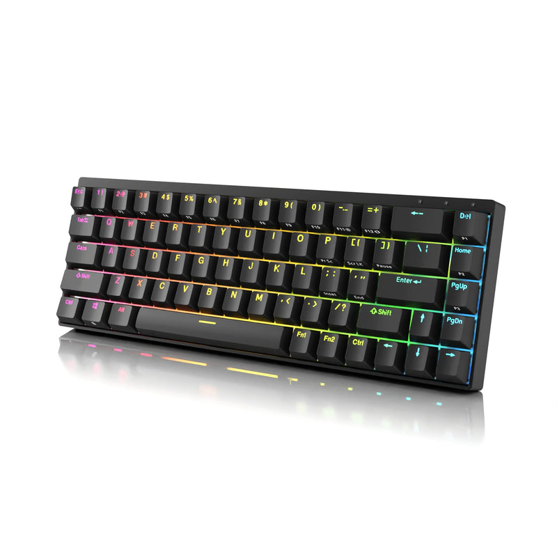 Hades 68 RGB Mechanical Gaming Keyboard - 65% Layout - Cherry Profile -