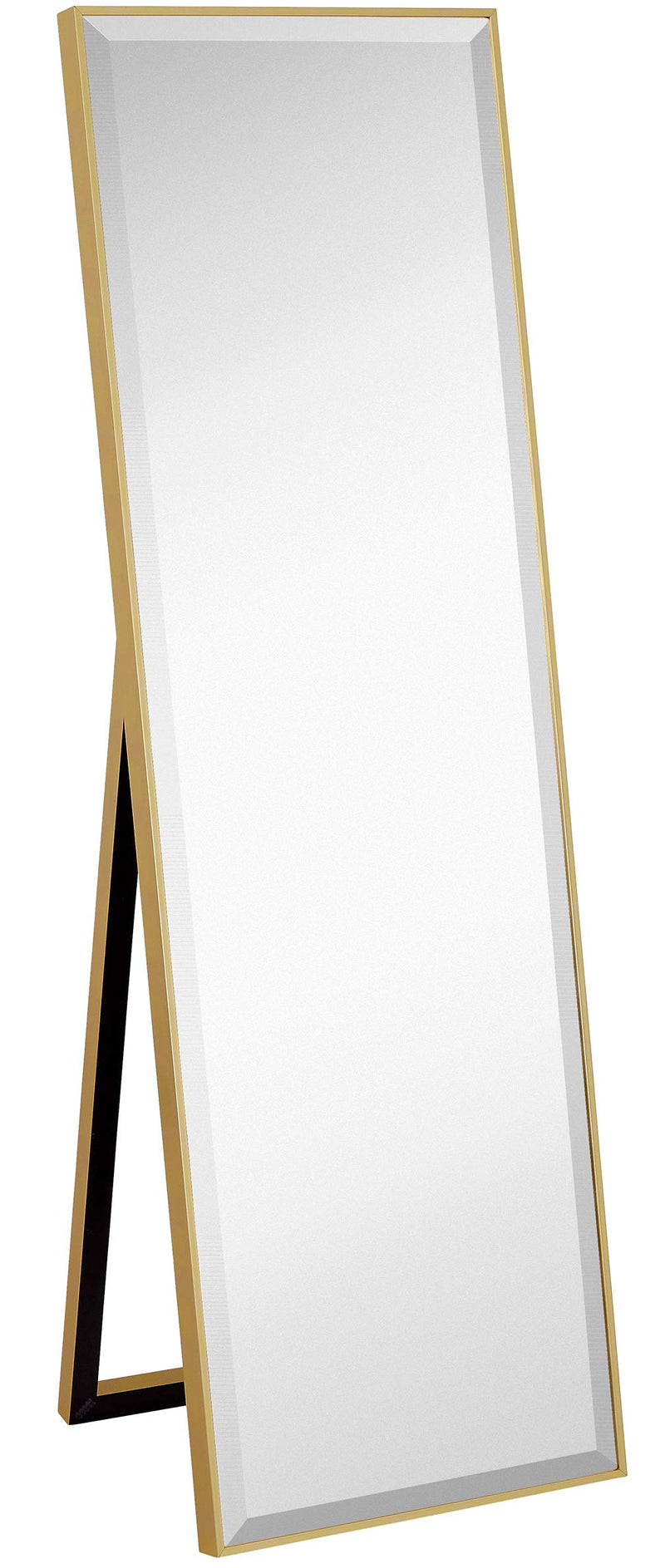 18" x 58" Gold Frame Rectangular Full Body Mirror Standing Mirror