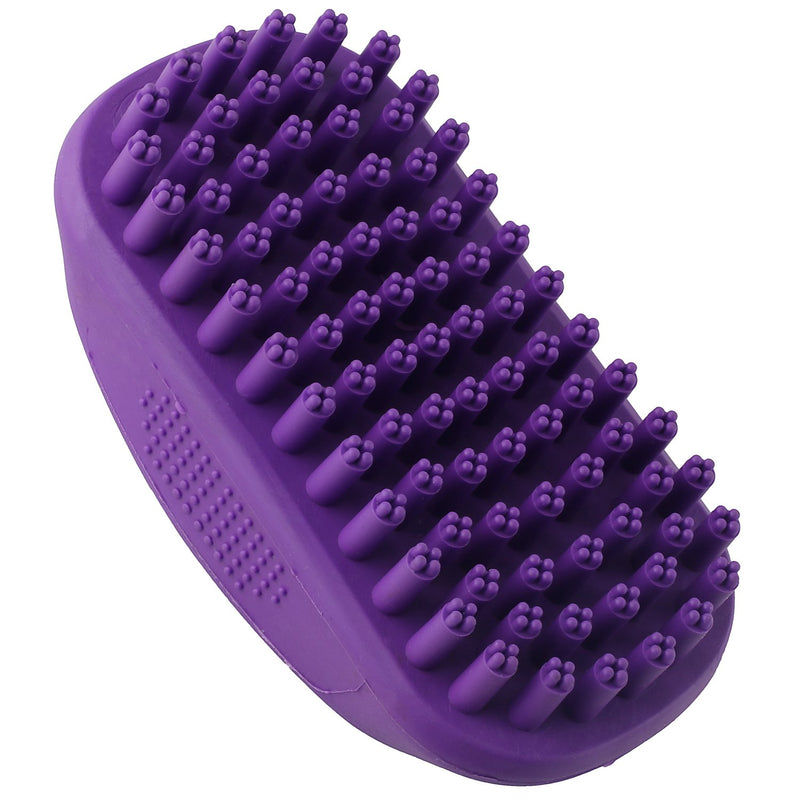 Bath and Massage Brush for Pets - Bath brush for dogs for shampooing and massaging