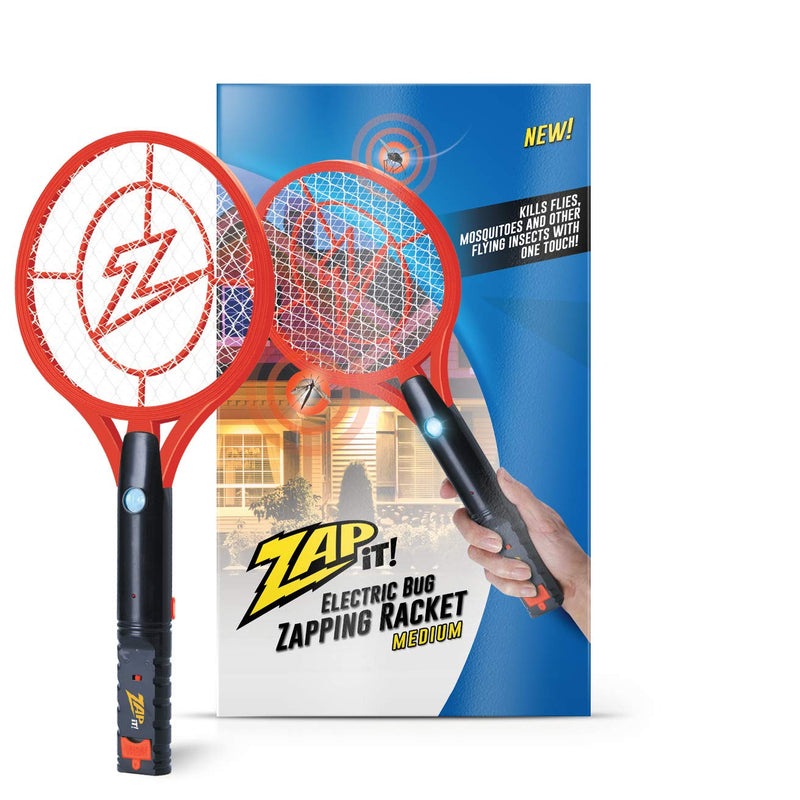 Electric Fly Swatter Racket and Mosquito Killer - Heavy Duty 4,000 Volt Electric