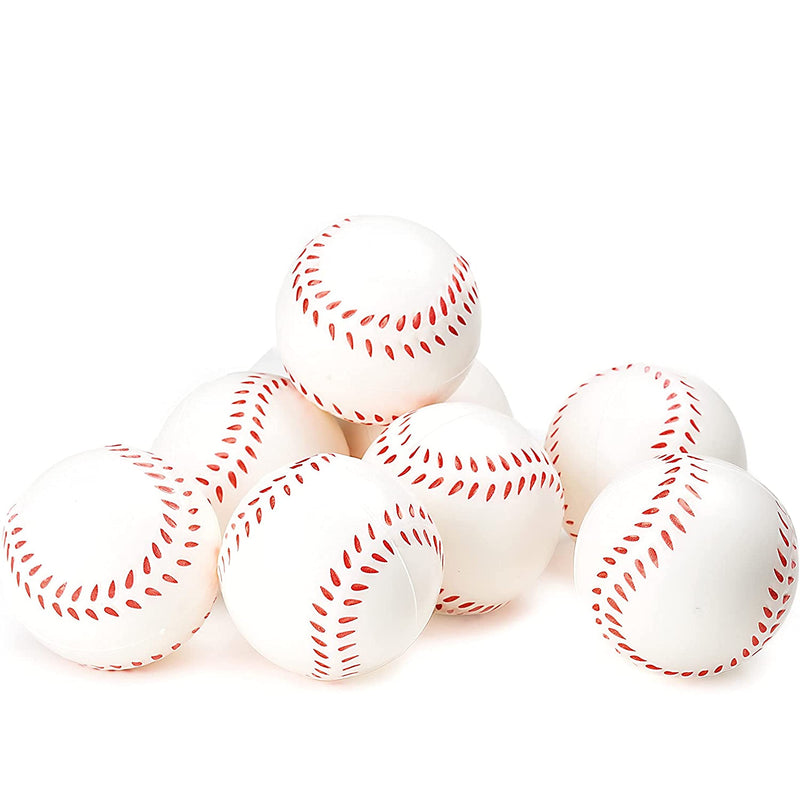 25 inch baseball sports themed foam squeeze balls to relieve stress and anxiety