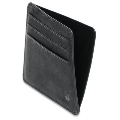 Vancouver Slim Rflocking Leather Wallet for Men Opening on the Side