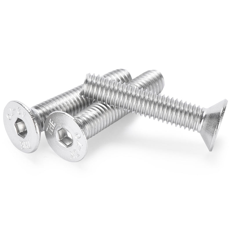 Hexagon head screws - countersunk head lag screw made of A2 stainless steel