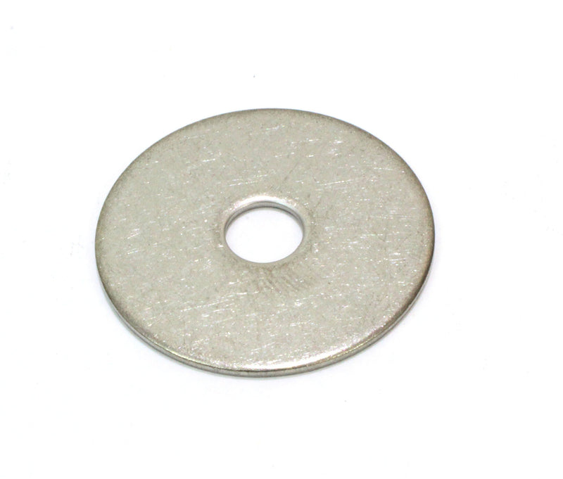 1/4" x 1" Stainless Steel Fender Washer, (Pack of 100), 18-8 (304) Stainless Steel