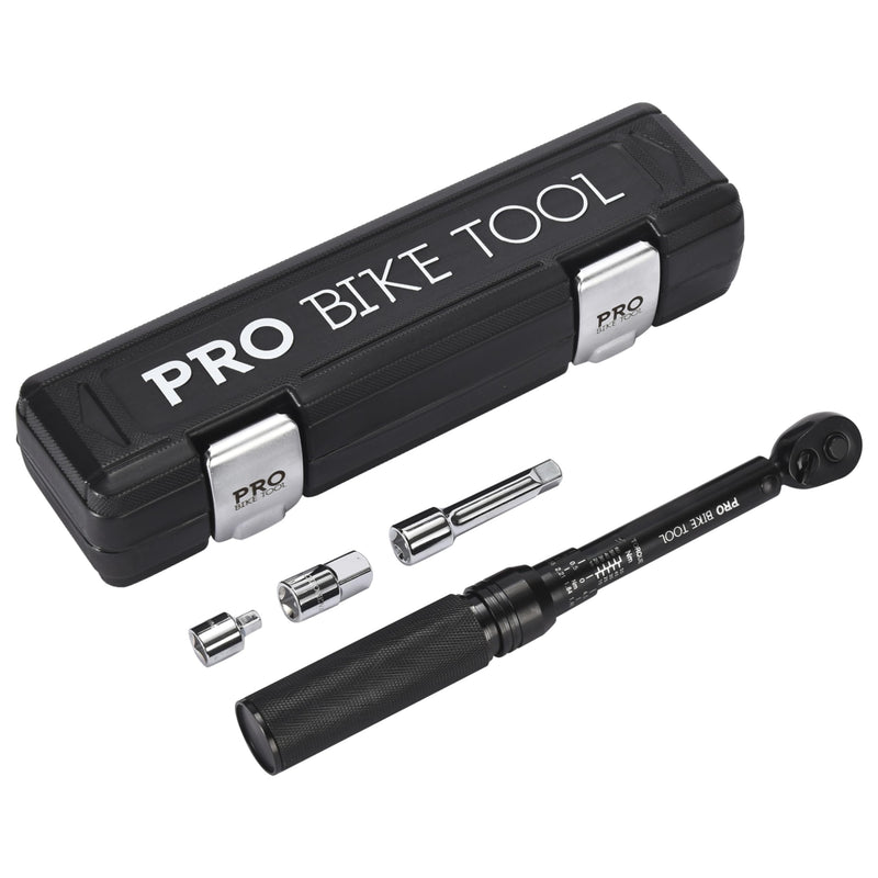 Torque wrench bicycle motorcycle 1/4 inch drive with reversible ratchet