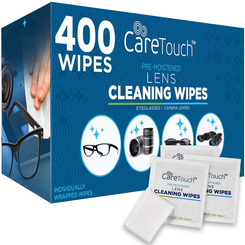 Glasses Wipes, 400ct - Lens Cleaning Wipes for Glasses, Spectacles