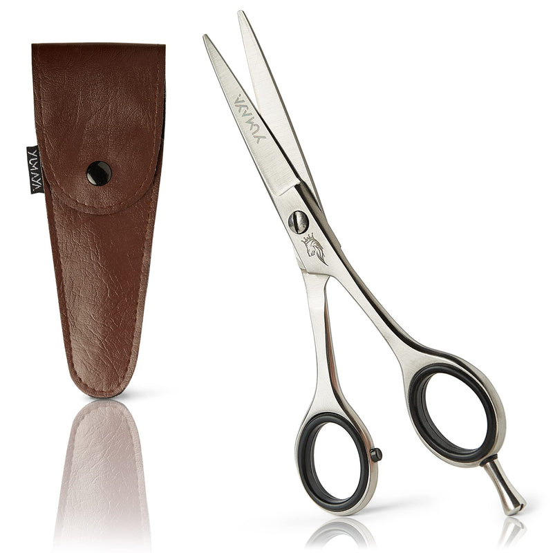 Professional hair scissors silver extra sharp hairdressing scissors precise cut rustproof