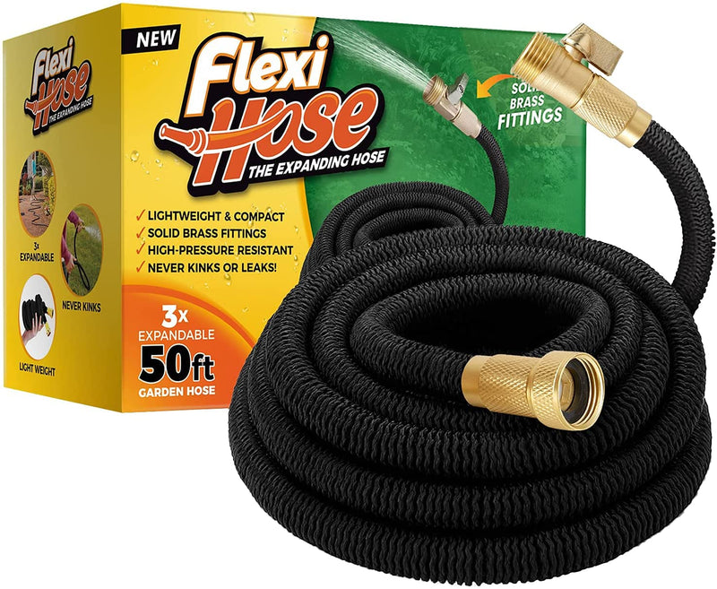 Upgraded Expandable Garden Hose 15m Extra Strong 3/4 Solid Brass Fittings