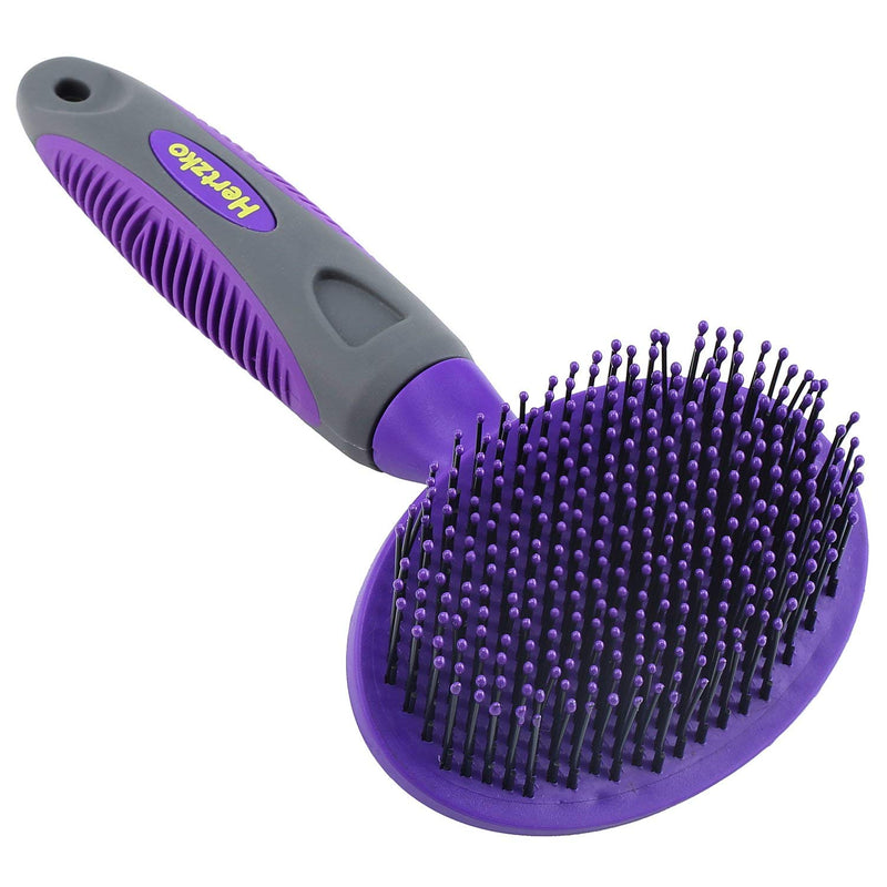 Dog Brush - Pet Brush with Soft Needle Bristles for Dogs and Cats - Remove Fur, Loose