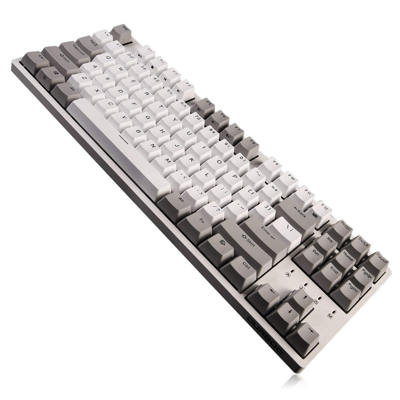 Mechanical Gaming Keyboard Cherry Mx Brown 87 Keys 10 Keyless Nkey Rollover