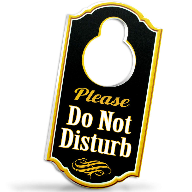 Do Not Disturb Door Signs - Do Not Disturb Sign 1/4 Inch