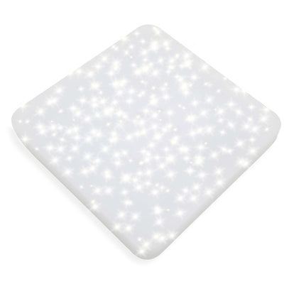 Led ceiling light starry sky 24w 2000lm 315mm round 2700k warm white