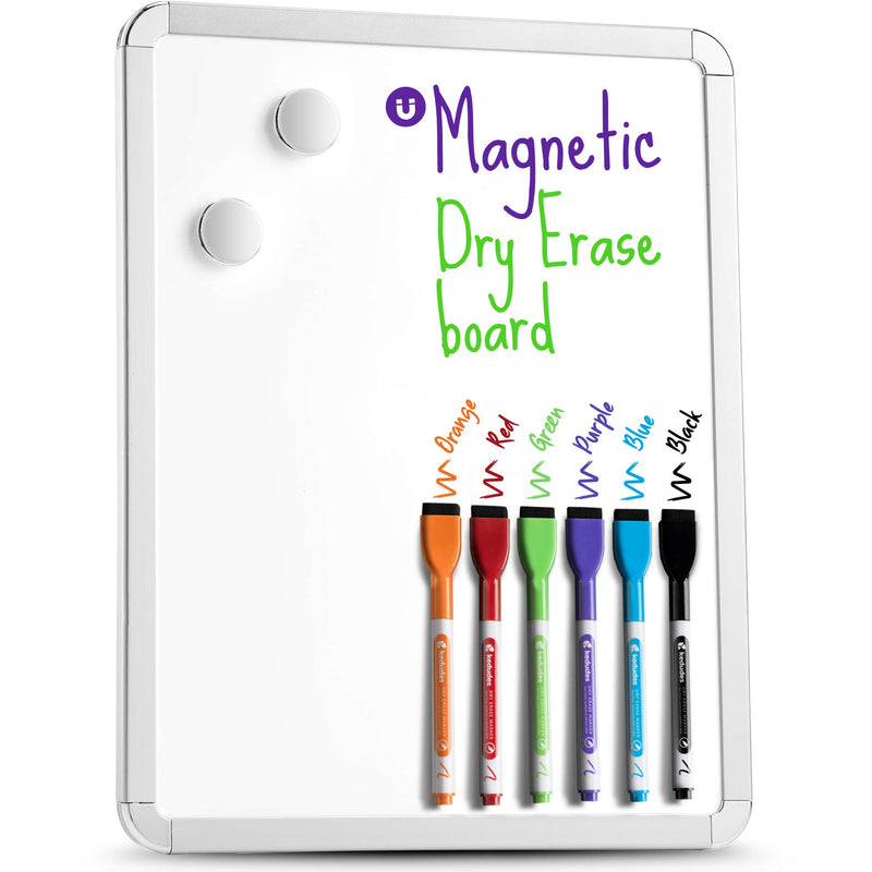 Magnetic Small Whiteboard Dry Erase Board 11x14 - Mini Dry Erase Board Magnetic