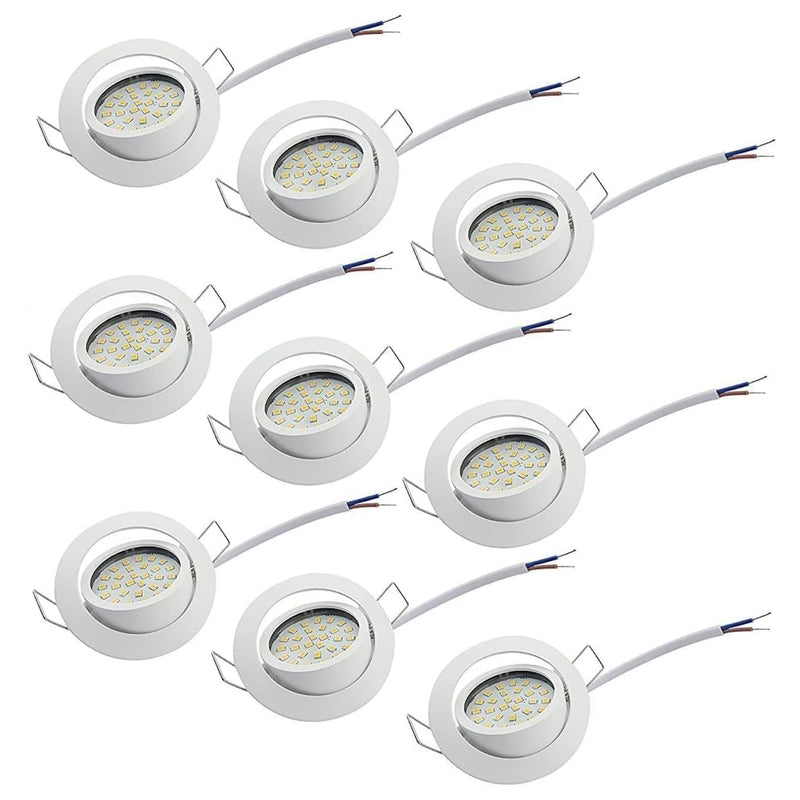 Recessed LED spotlights flat 230v ceiling spots recessed lights for the bathroom Ip44