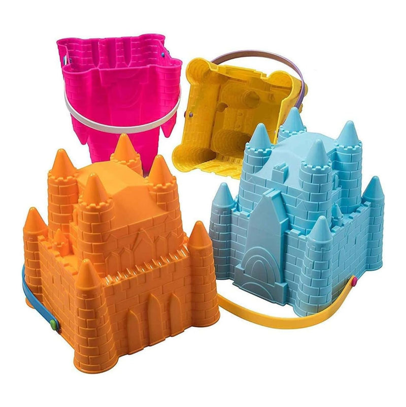 Sand Castle Molds for Kids Set of 4 Sand Castle Building Kit Beach Toys Gift