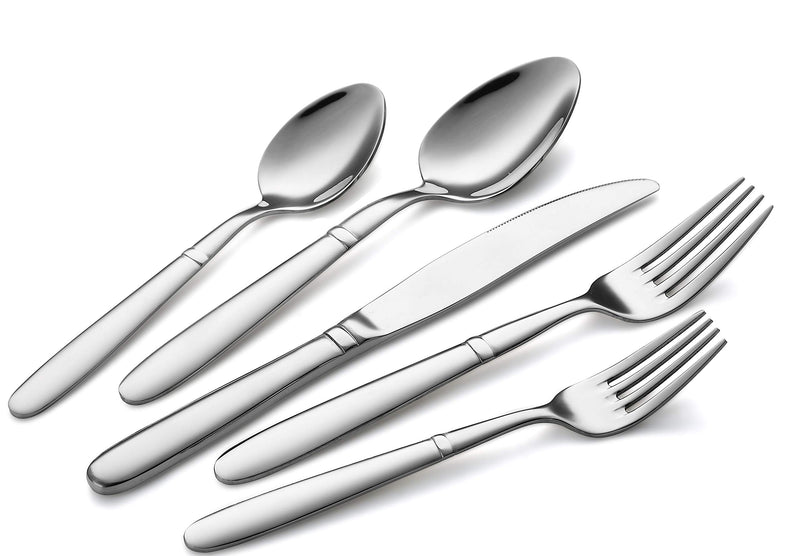 , Crux Sterling Quality Silverware Royal 45 piece cutlery set, 18/10